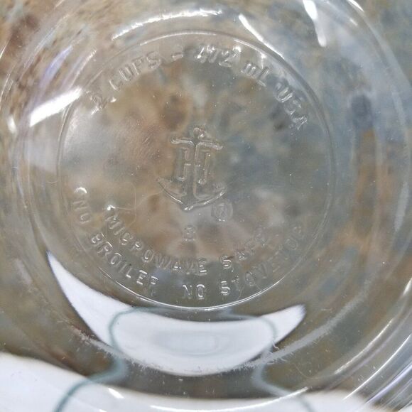 Anchor Hocking Set of 3 Microwave Safe Clear Bowls 2 cup size - Picture 5 of 9